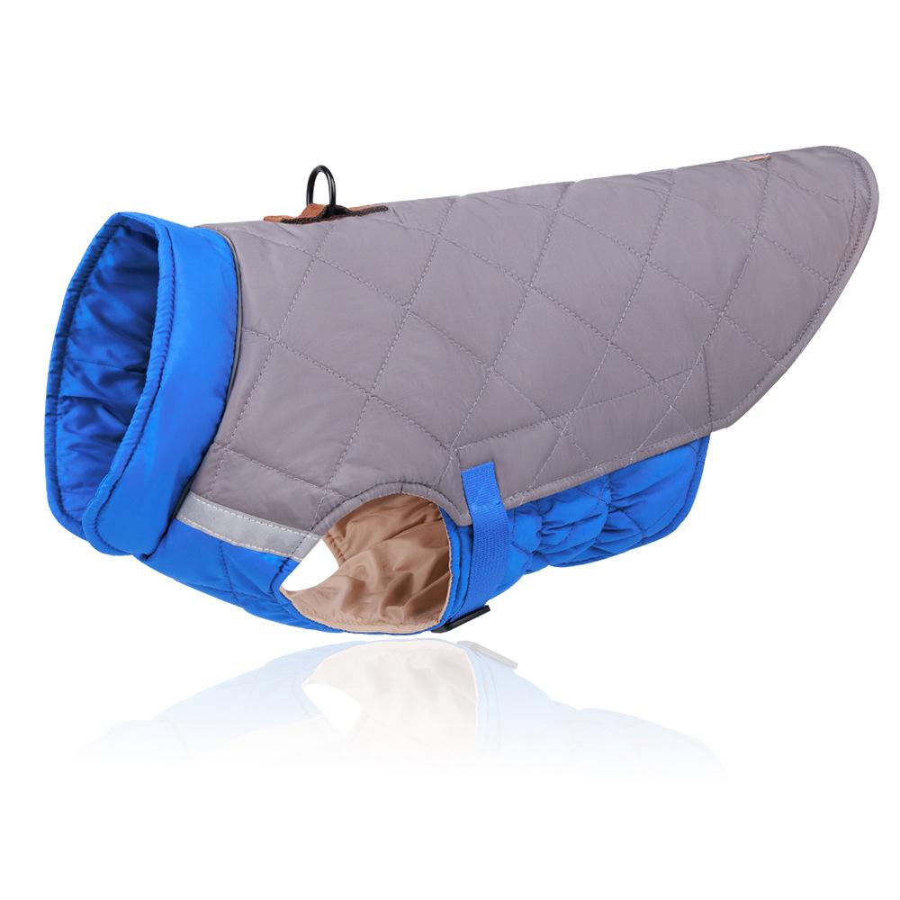 Winter Dog Coat Thick Warm Reflective Jacket for French Bulldog and Small Dogs