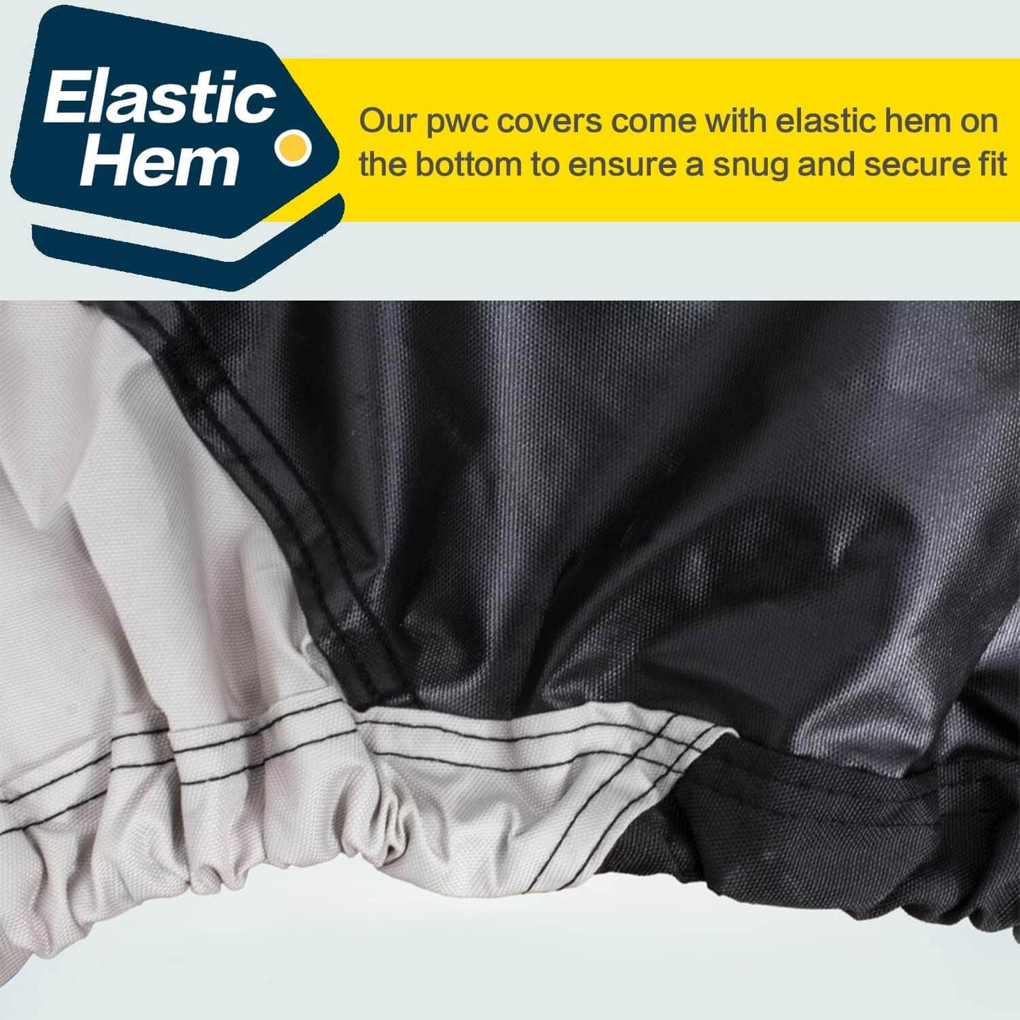 Jet Ski Cover VINPATIO 600D Trailerable Jetski Cover Heavy Duty Waterproof PWC Cover