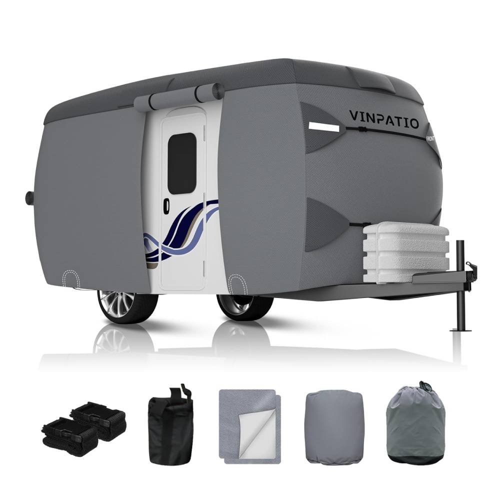 Fiberglass RV Cover 7 Layer Trailer Camper Duty Cover