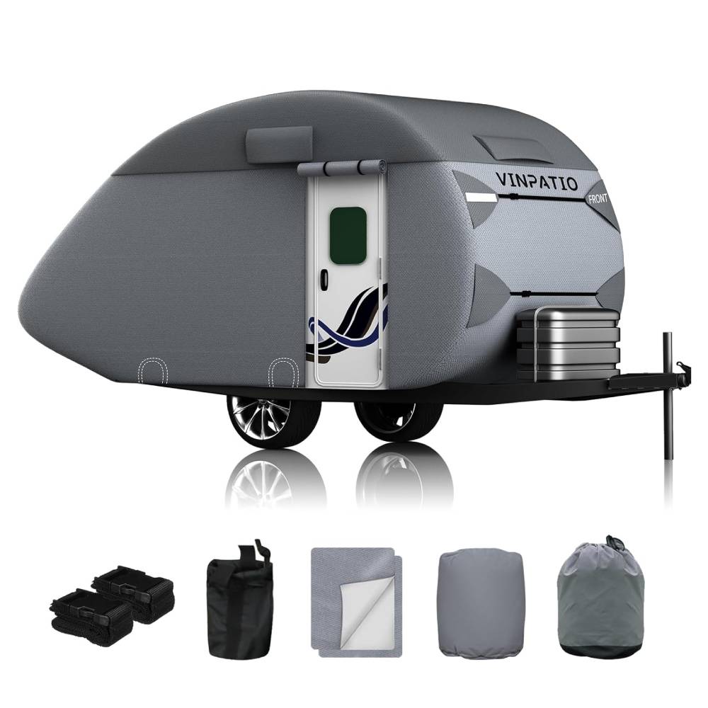 7 Layer Teardrop Trailer Camper RV Cover Duty Cover