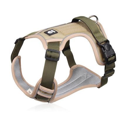 No-Pull Tactical Dog Harness for Large Dogs — Heavy-Duty Anti-Pull, Bite-Resistant Harness & Leash Set