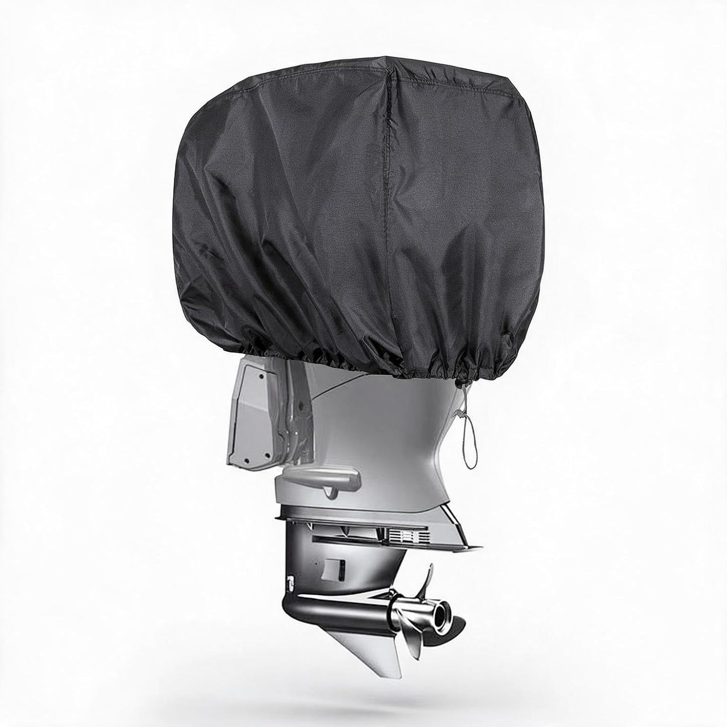 900D Outboard Motor Cover, Waterproof Heavy Duty Solution-Dyed Fabric for All-Weather Protection