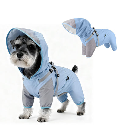 Pet Raincoat for Dogs — Waterproof, Quick-Dry, Windproof Dog Jacket for Outdoor Walks