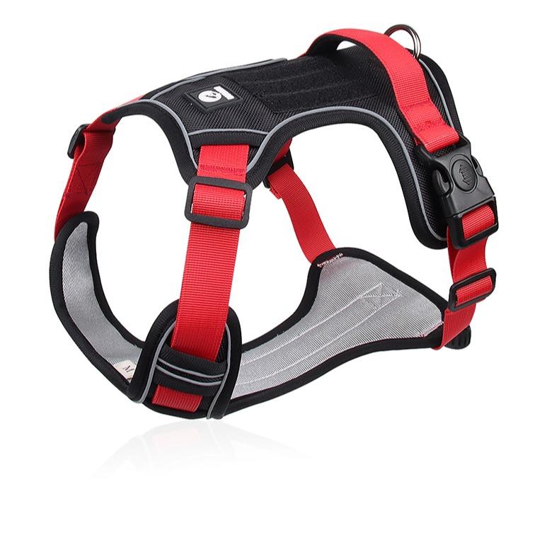 No-Pull Tactical Dog Harness for Large Dogs — Heavy-Duty Anti-Pull, Bite-Resistant Harness & Leash Set