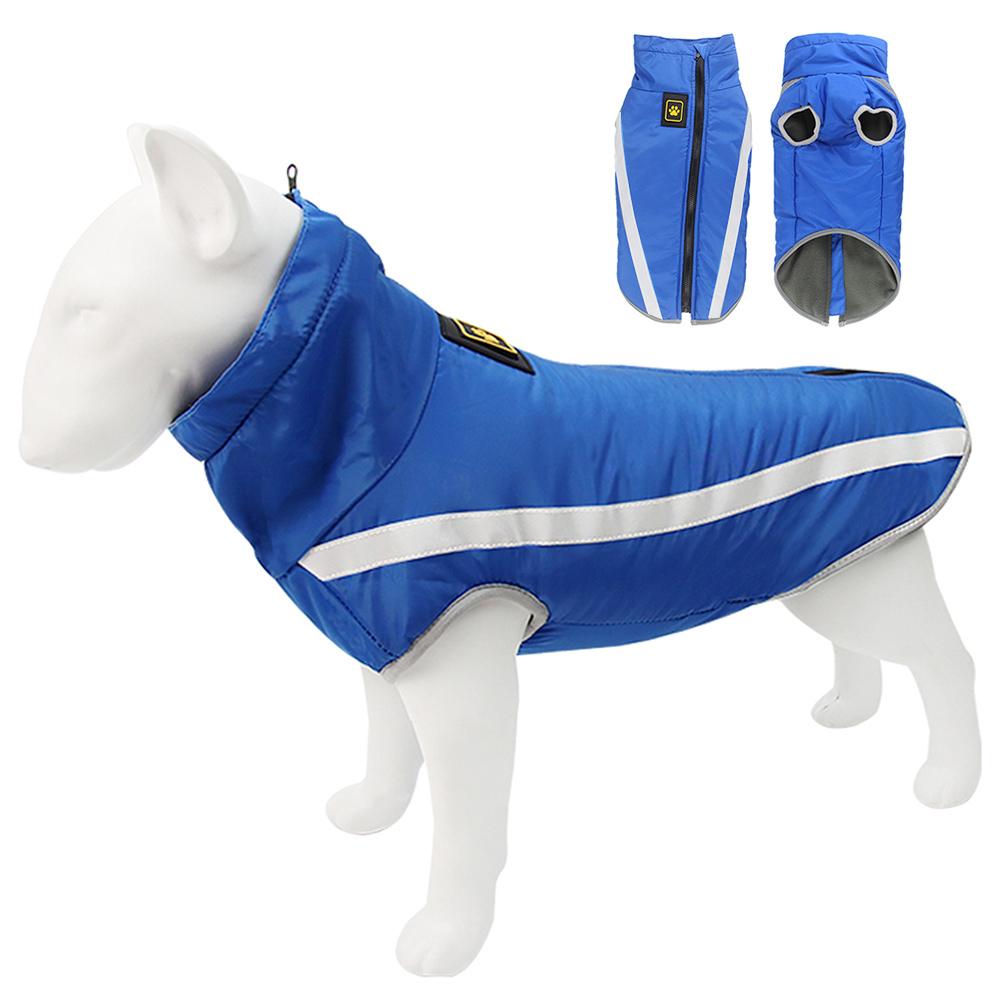 Reflective Dog Jacket Winter Warm Waterproof Coat for Large Dogs