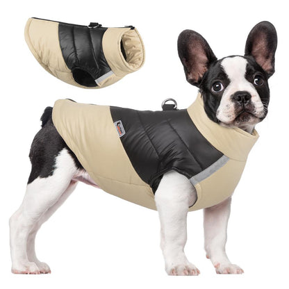 Waterproof Warm Dog Jacket Reflective Pet Coat Comfortable Winter Cotton Outfit