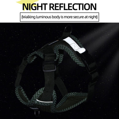 Small Dog Vest Harness | Lightweight, Breathable, Padded & Reflective with Leash Hook