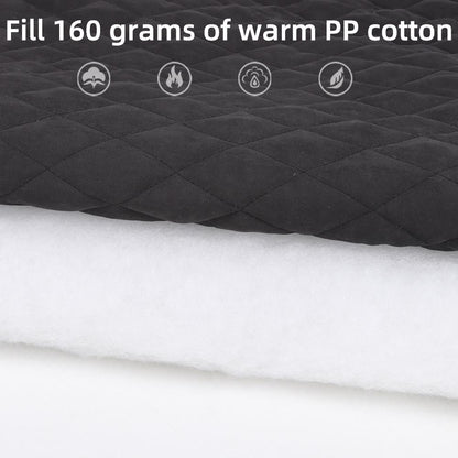 Winter Dog Coat Thick Warm Reflective Jacket for French Bulldog and Small Dogs