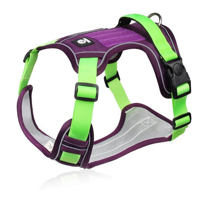 No-Pull Tactical Dog Harness for Large Dogs — Heavy-Duty Anti-Pull, Bite-Resistant Harness & Leash Set