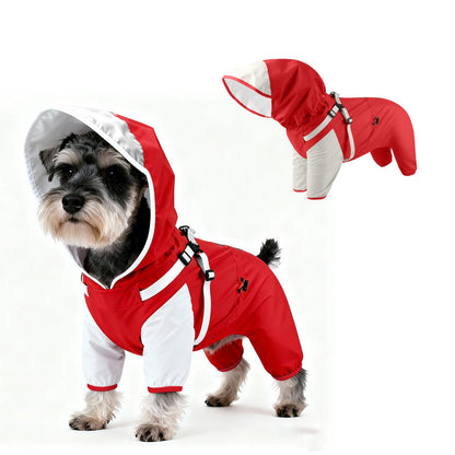 Pet Raincoat for Dogs — Waterproof, Quick-Dry, Windproof Dog Jacket for Outdoor Walks