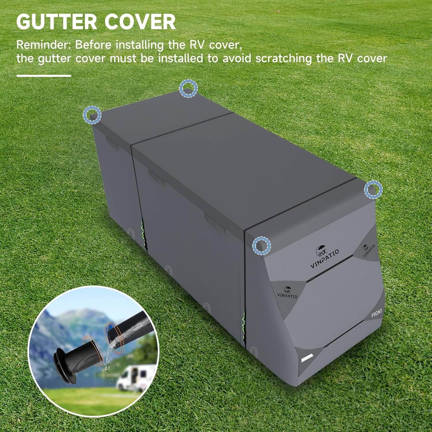 Class C Camper RV Cover 7 Layer Motorhomes Duty Cover