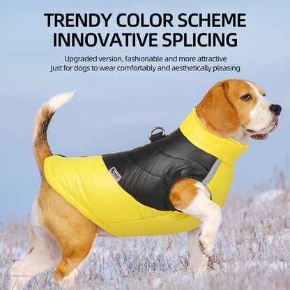Waterproof Warm Dog Jacket Reflective Pet Coat Comfortable Winter Cotton Outfit