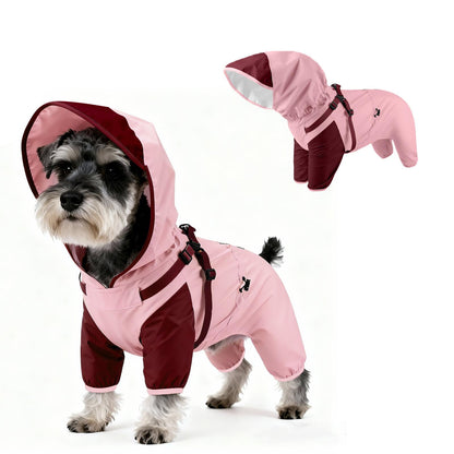 Pet Raincoat for Dogs — Waterproof, Quick-Dry, Windproof Dog Jacket for Outdoor Walks