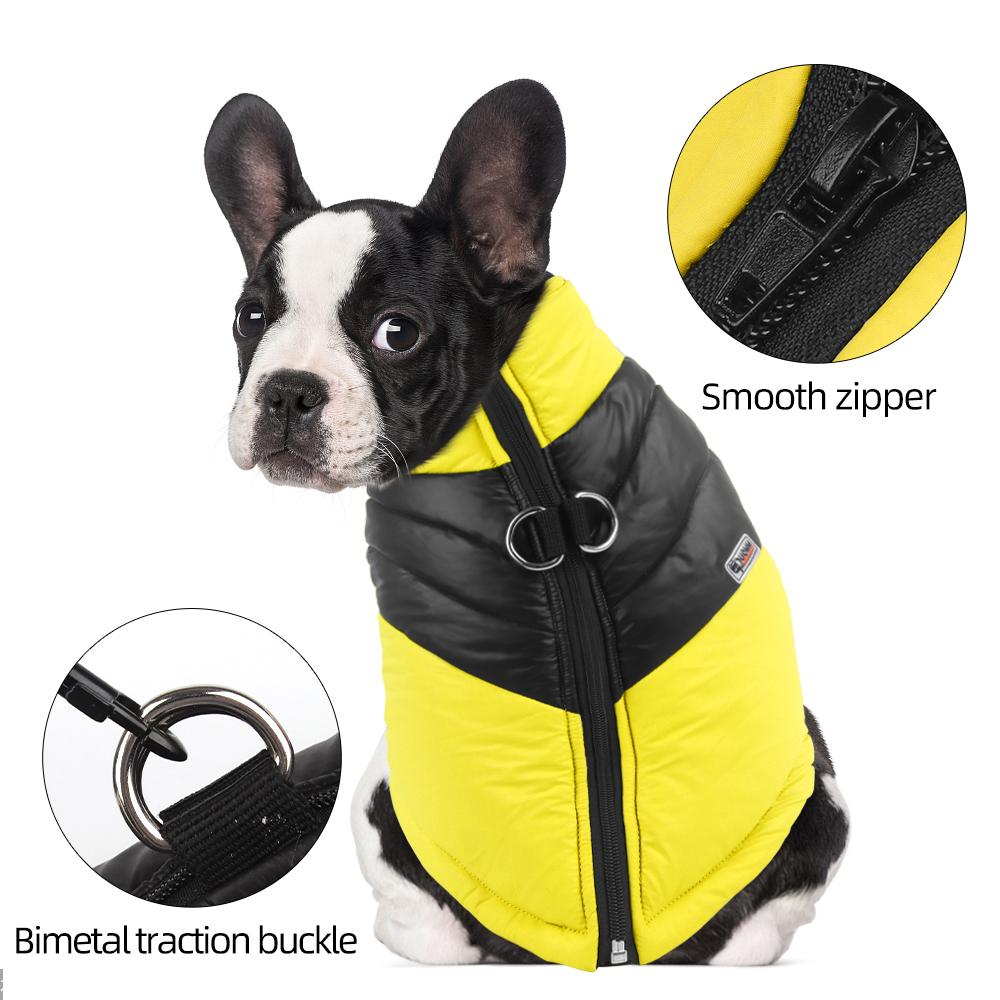 Waterproof Warm Dog Jacket Reflective Pet Coat Comfortable Winter Cotton Outfit