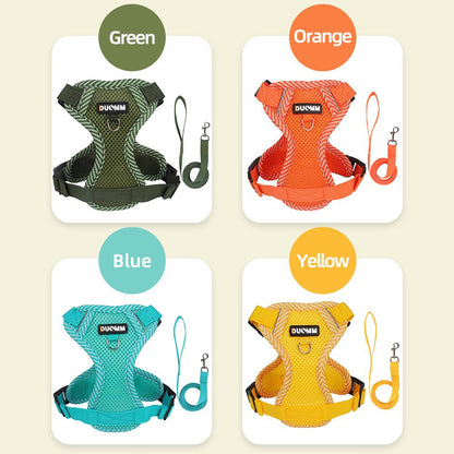 Small Dog Vest Harness | Lightweight, Breathable, Padded & Reflective with Leash Hook