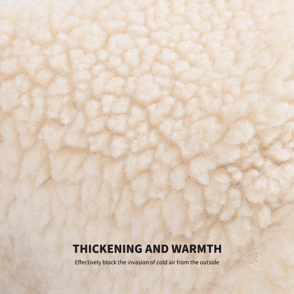 New Fleece Dog Jacket, Leash-Accessible Warm Cloud-Feel Coat, Thick Soft Winter Outfit for Small Dogs, Korean Style Pet Clothes