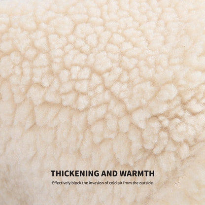 New Fleece Dog Jacket, Leash-Accessible Warm Cloud-Feel Coat, Thick Soft Winter Outfit for Small Dogs, Korean Style Pet Clothes