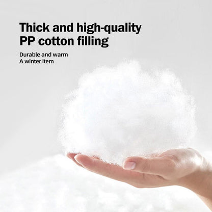 Leash-Friendly Warm Dog Jacket for Small Dogs, Thick PP Cotton Padded Puffer Coat, Back-Opening Easy On/Off Dog Winter Outfit