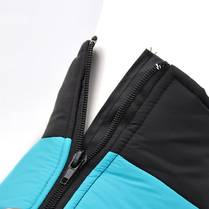 Waterproof Warm Dog Jacket, Thick Winter Coat for Large Dogs, Padded Pet Clothes for Cold Weather
